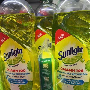 Nước rửa chén sunlight chanh - chai 750g