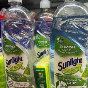 Nước rửa chén sunlight thiên nhiên lô hội - chai 750g