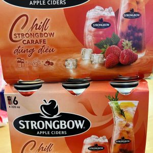 Nước Strongbow vị dâu 320ml - lốc 6 lon