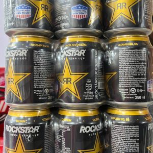 Nước tăng lực Rockstar 250ml - lốc 6 lon