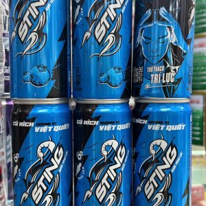 Nước tăng lực Sting hương Việt Quốc 330ml - lốc 6 lon