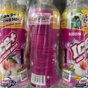 Nước trái cây Ice+ Kirin vị đào - lốc 6 chai