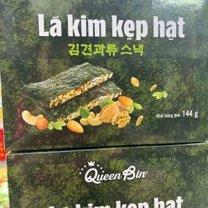 Rong biển kẹp hạt Queen Bin 144g