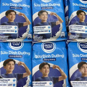 Sữa bịch Dutch lady dinh dưỡng không đường 220ml - bịch