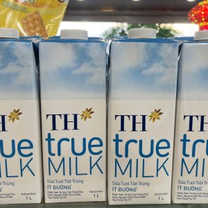 Sữa lít TH ít đường 1 lít - hộp