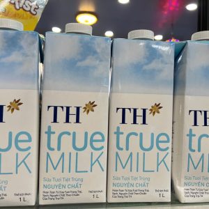Sữa lít TH không đường 1 lít - hộp