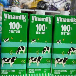 Sữa lít Vinamilk 1 lít  có đường - hộp