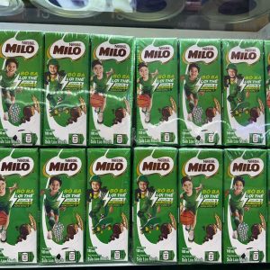 Sữa milo có đường 180ml - lốc