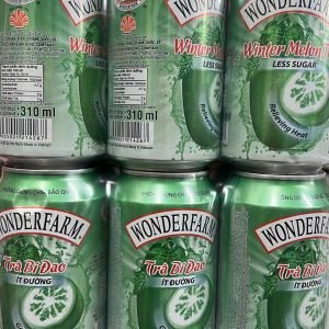 Trà Bí đao Wonderfam lon 310ml - lốc 6 lon
