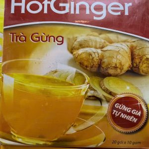 Trà gừng Hot Ginger - Hộp 200g ( 20gói * 10g )