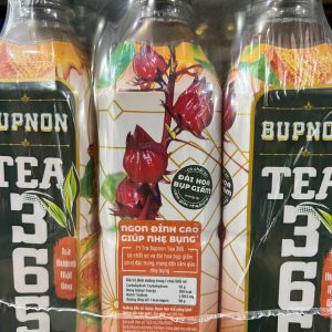 Trà Tea 365 mật ong chai 450ml - thùng 4 lốc